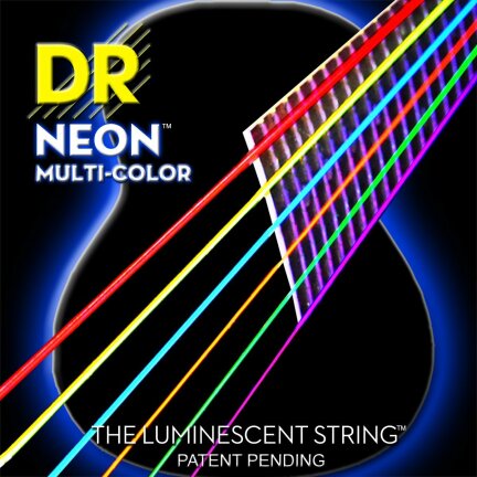 Kup struny DR Neon Multi Color Strings