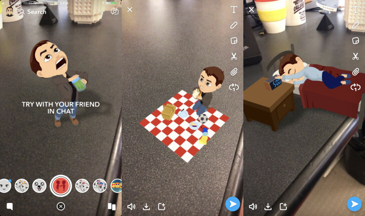 Animazioni Bitmoji