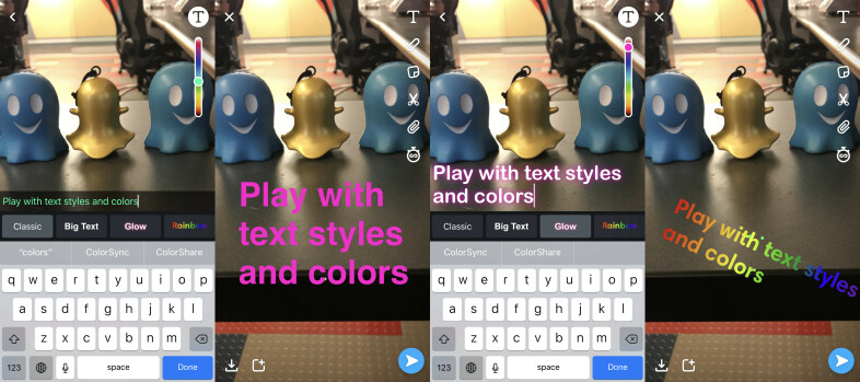 Colori e stili del testo