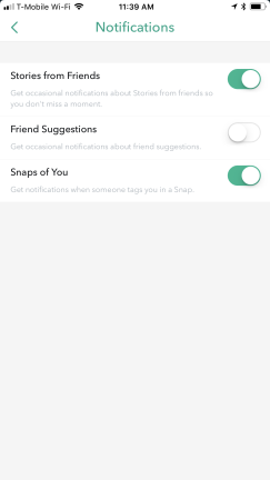 Configura le tue notifiche