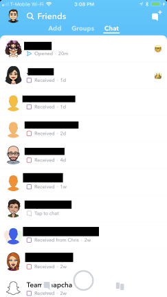 Scheda Chat