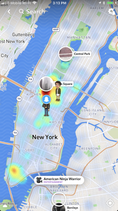 Snap mappa