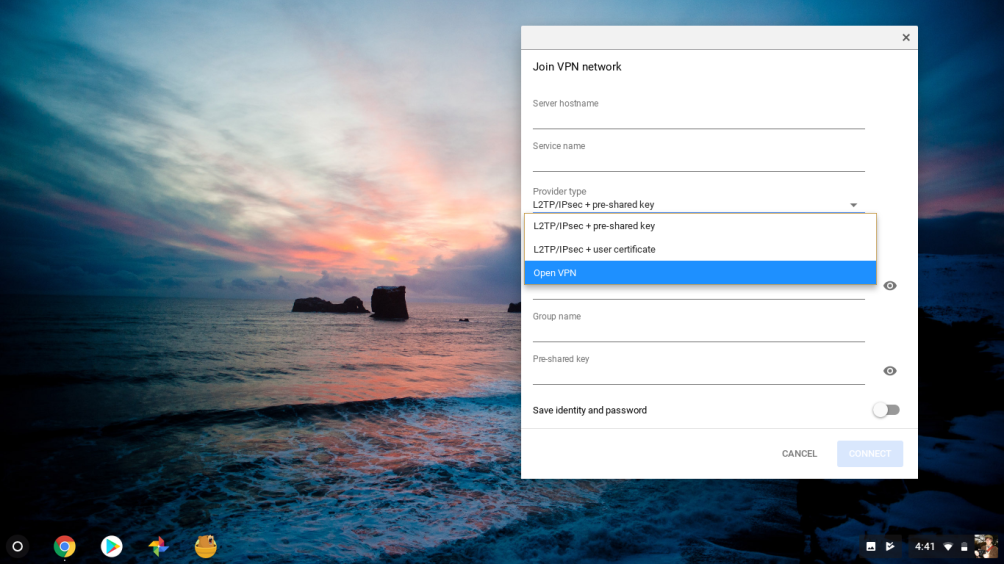 Chromebook VPN