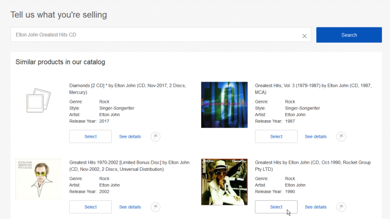 Usa i modelli di eBay per la tua inserzione