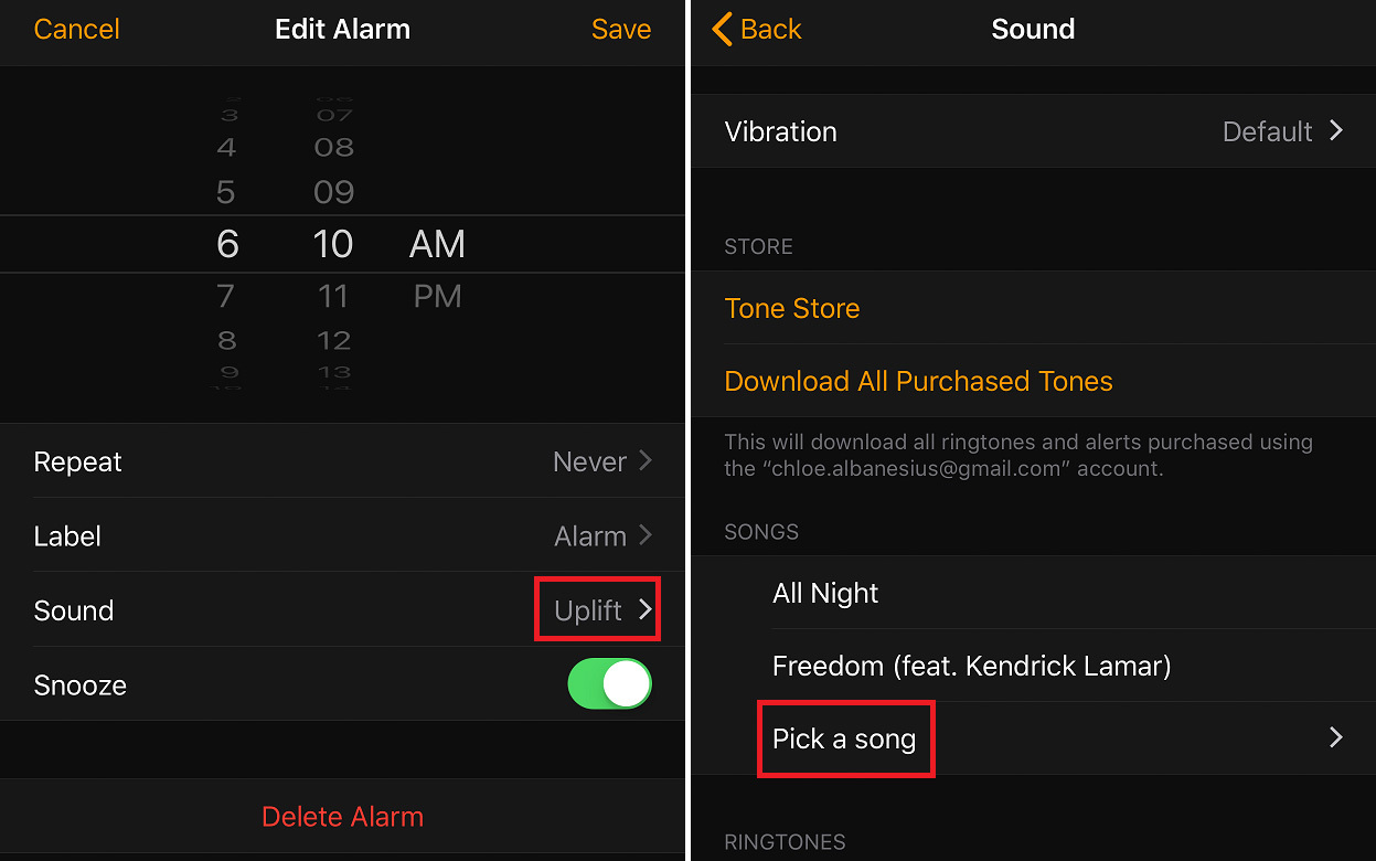 Apple Music Alarm