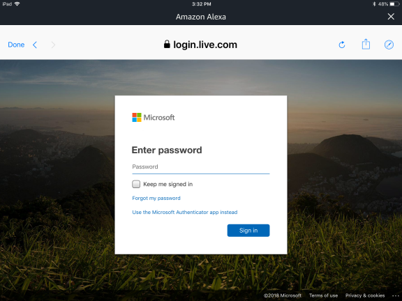 訪問您的 Microsoft 帳戶