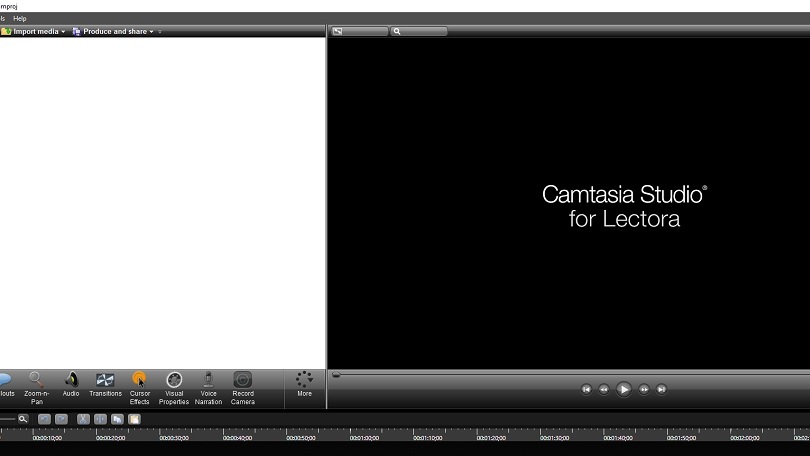 TechSmith Camtasia - تحرير الفيديو فقط