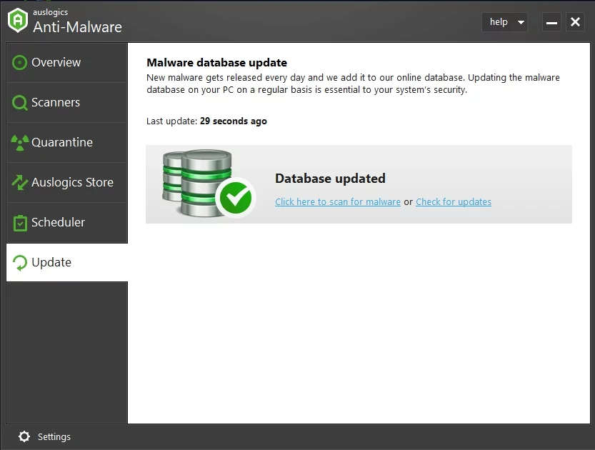 Auslogics Anti-Malwareを使用して、PCをスキャンして最新の脅威を見つけることができます