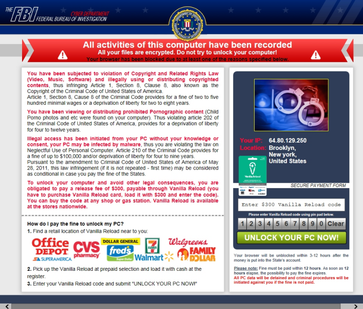 Wie man sich mit Malware infiziert – FBI