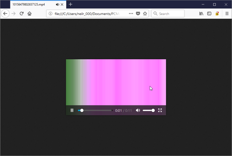 Facebookアーカイブビデオトラブル