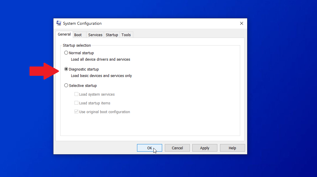 Tryb awaryjny systemu Windows