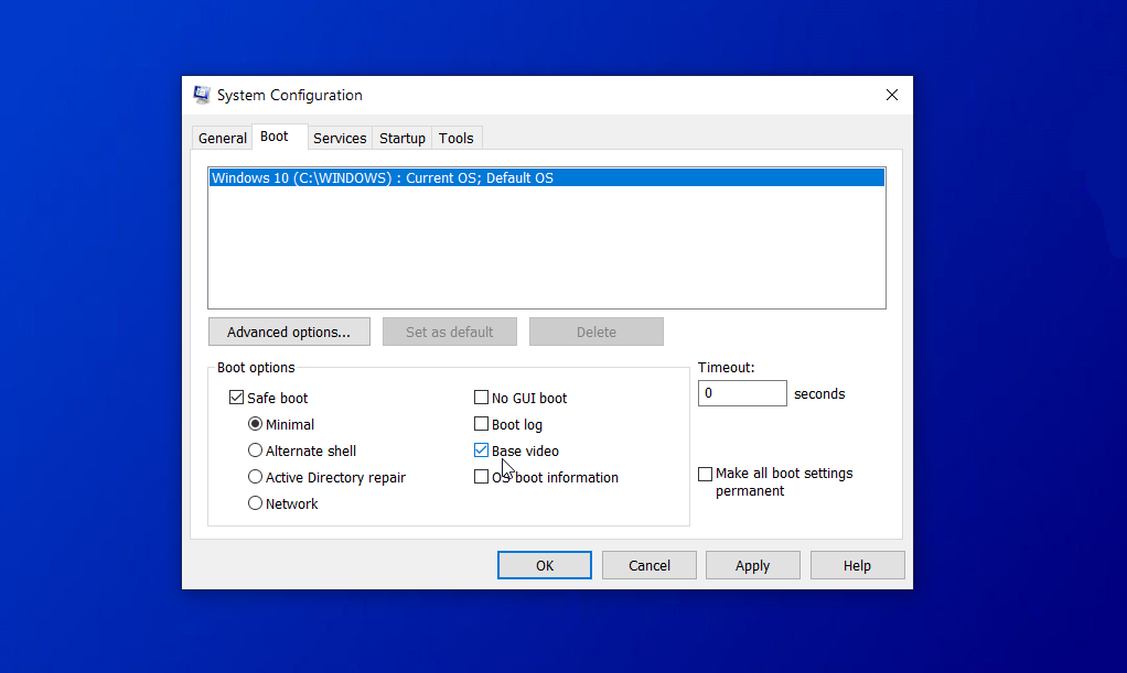 Tryb awaryjny systemu Windows