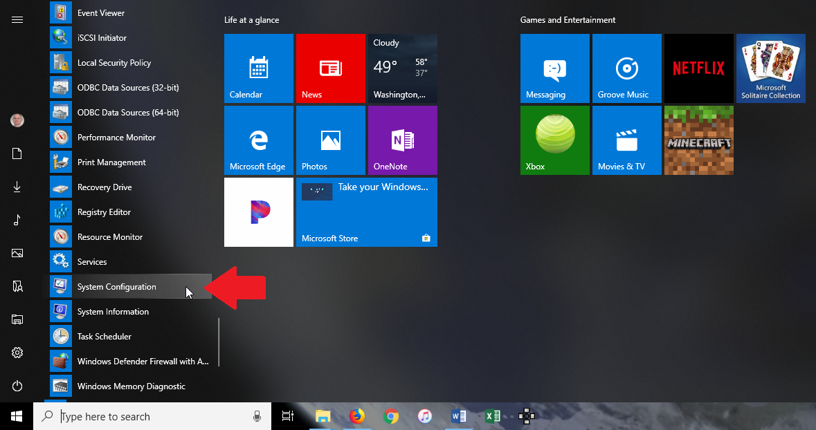 Tryb awaryjny systemu Windows