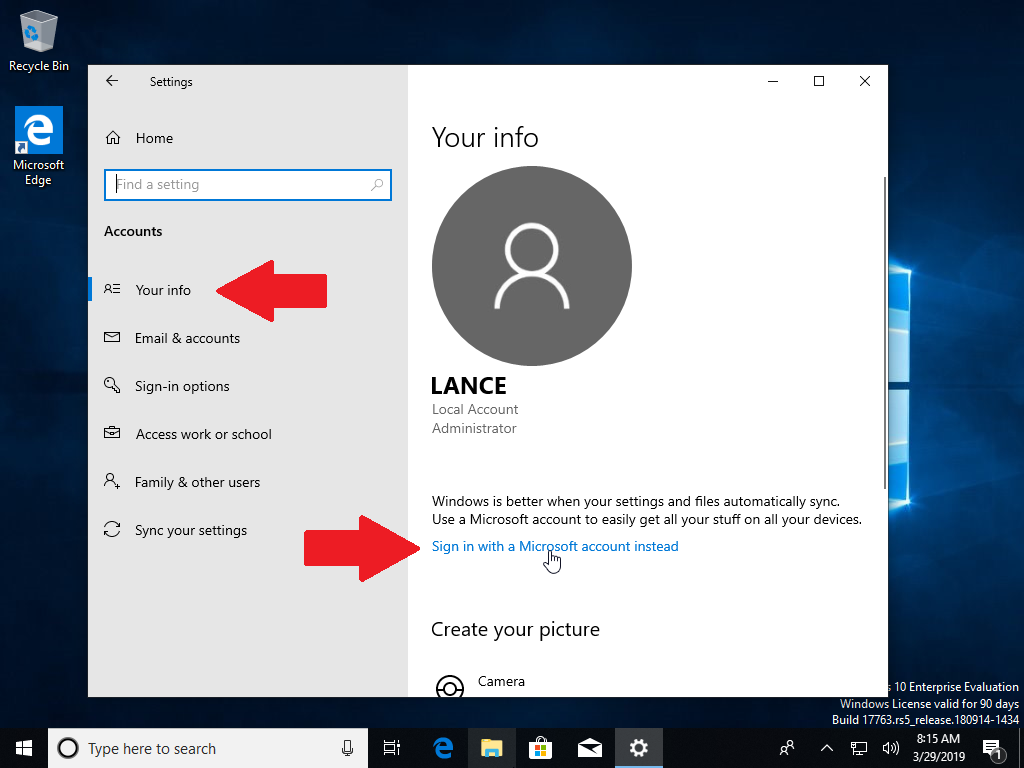 Windows 10 무료 평가판