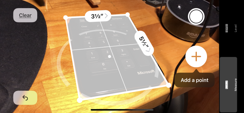 줄자처럼 iPhone 사용하기