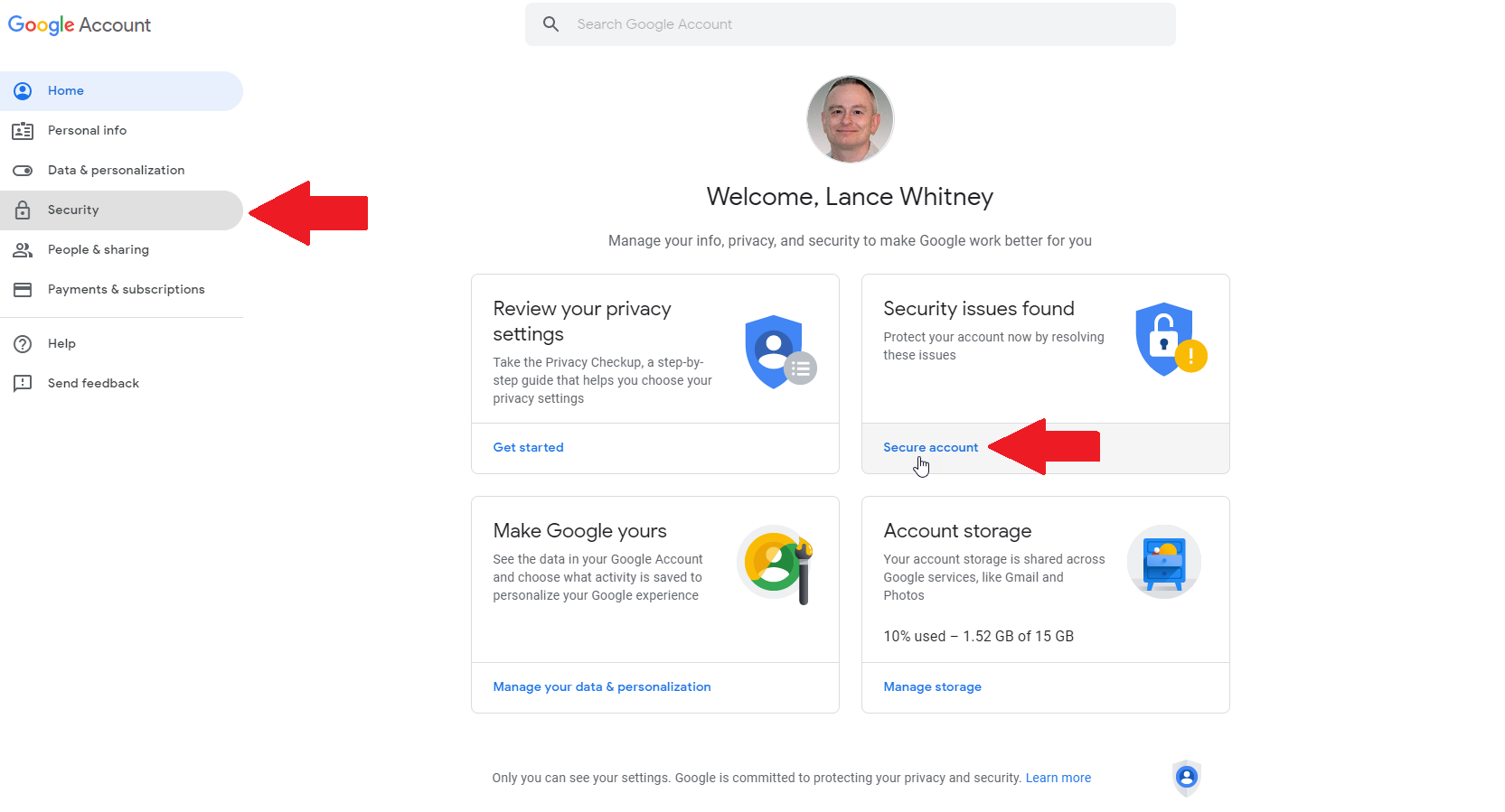 Google Security Check
