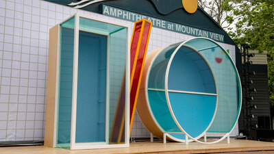 شعار Google I / O العام (تصوير Andrej Sokolow / picture alliance عبر Getty Images)