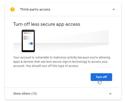 Google Security Check