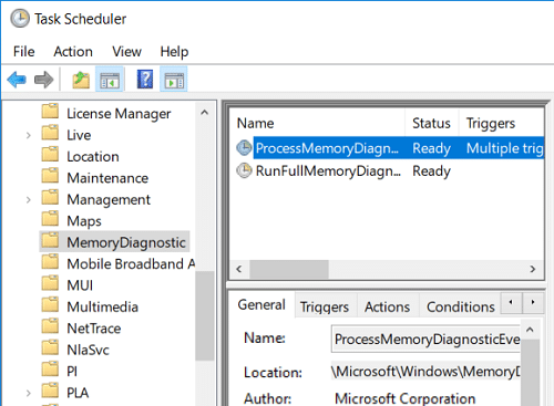 انقر نقرًا مزدوجًا فوق أحداث ProcessMemoryDiagnostic | [محلول] استخدام القرص بنسبة 100٪ حسب النظام والذاكرة المضغوطة