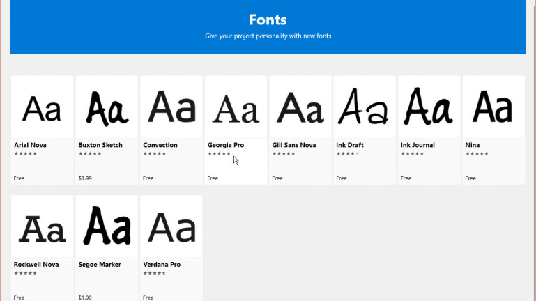 Temukan Font Baru