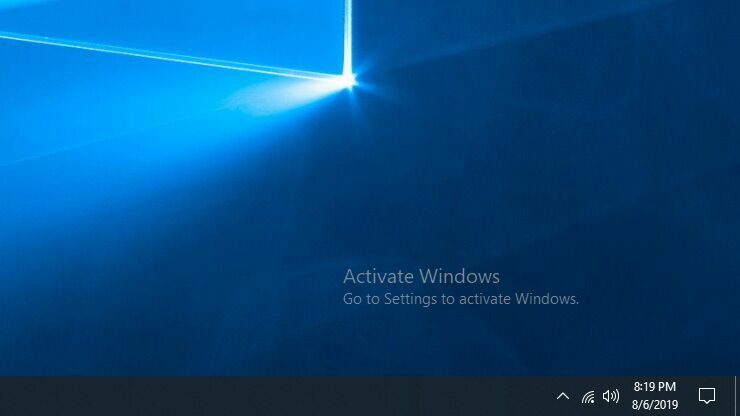 ステップ4:Windowsを再度アクティブ化する