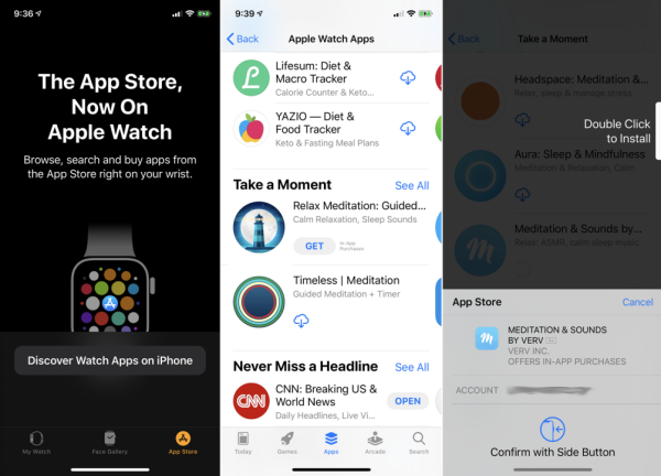 Scarica un'app compatibile con l'orologio