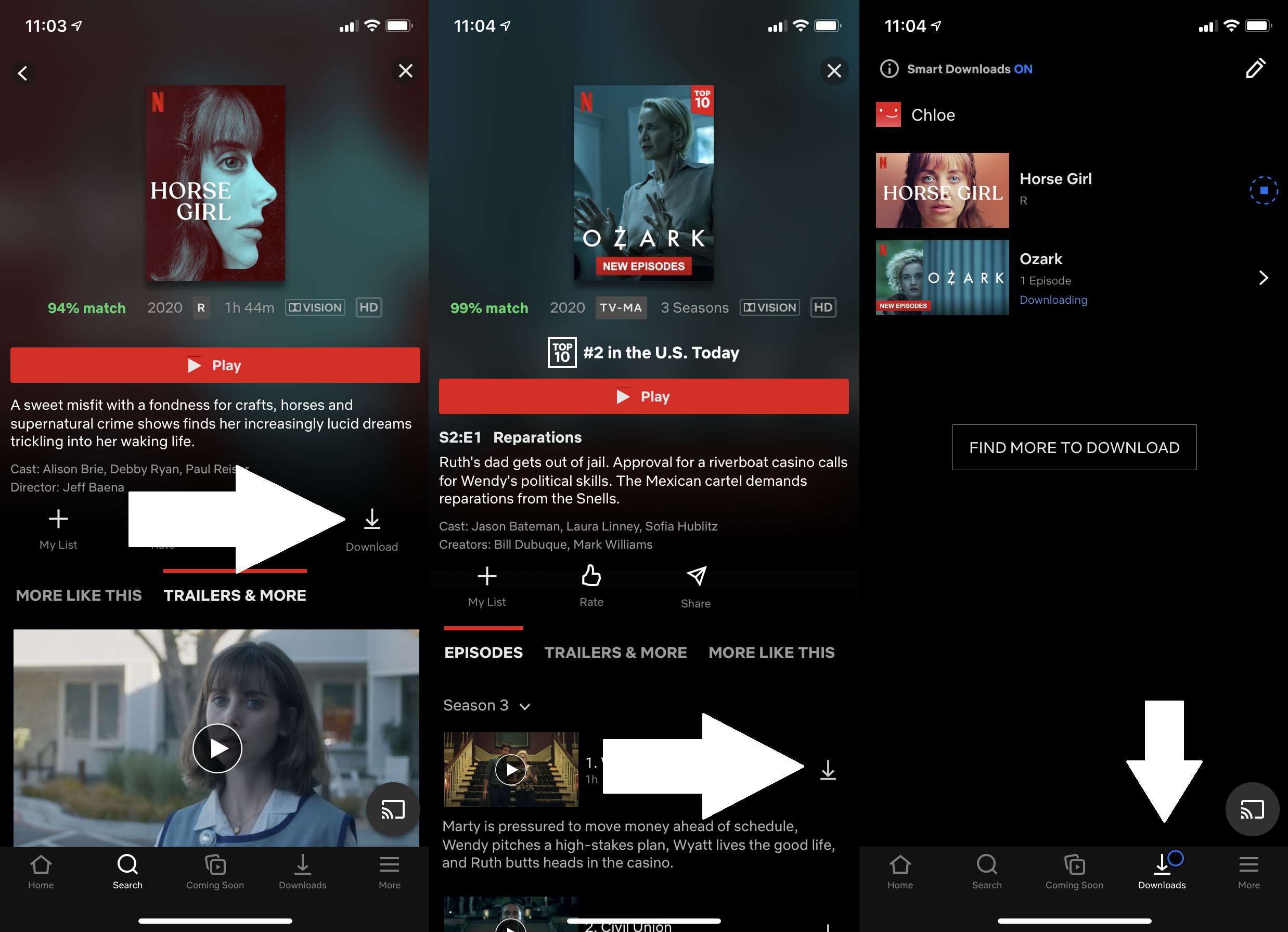 Como baixar vídeos na Netflix