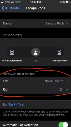 Controles On-Ear