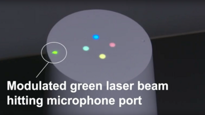 Peretasan Rumah Google Laser