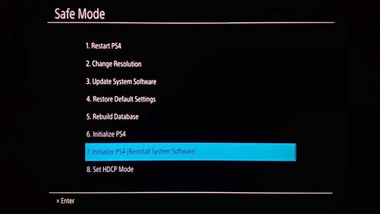 ステップ3:PS4ソフトウェアを再インストールする