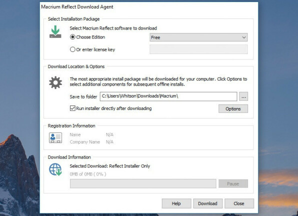 مستخدمو Windows: استنساخ محرك الأقراص الخاص بك باستخدام Macrium Reflect Free