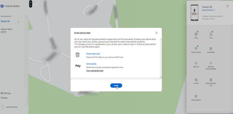Pulisci il tuo dispositivo Samsung