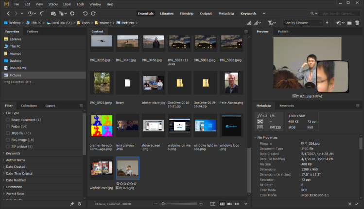 Was macht Adobe Bridge eigentlich?
