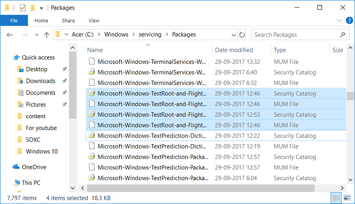Cari drive C Anda untuk file root uji dan jika ditemukan, pindahkan ke lokasi lain