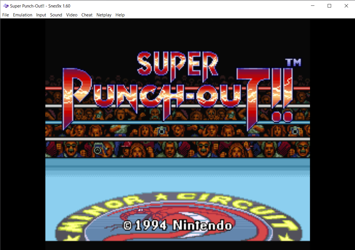Antarmuka emulator Snes9x