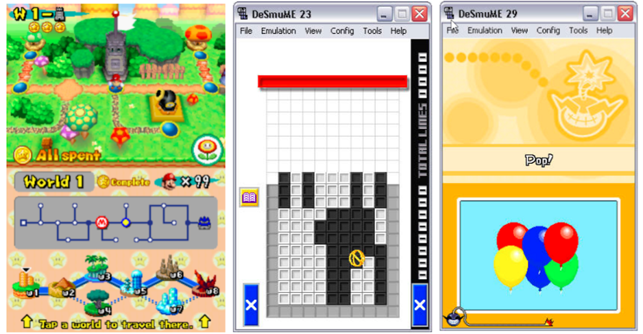 Antarmuka emulator DeSmuME