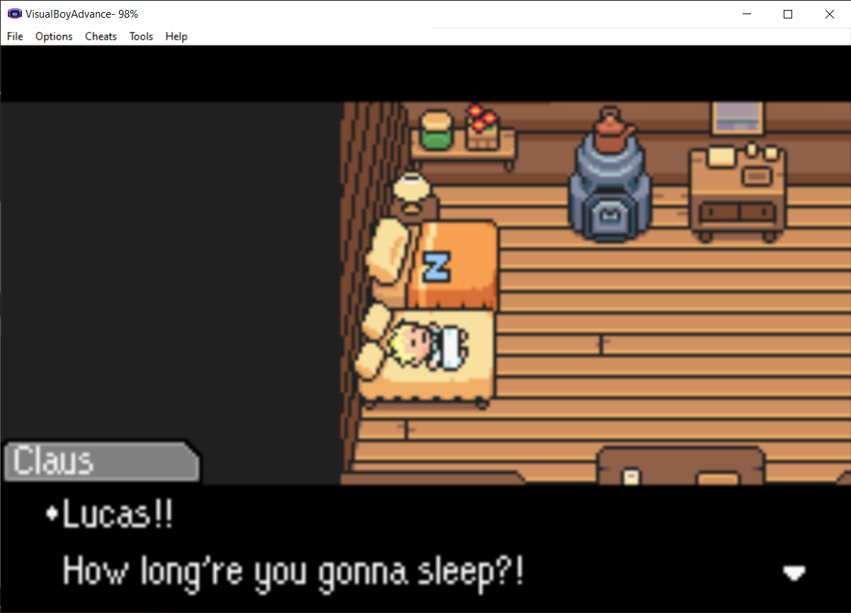 Antarmuka emulator VisualBoyAdvance