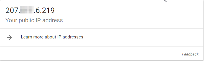 ما هو عنوان IP الخاص بي