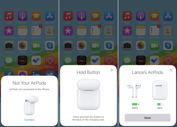 จับคู่ AirPods กับ iPhone ใหม่