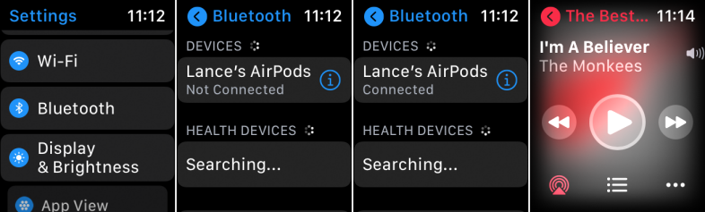 จับคู่ AirPods กับ Apple Watch