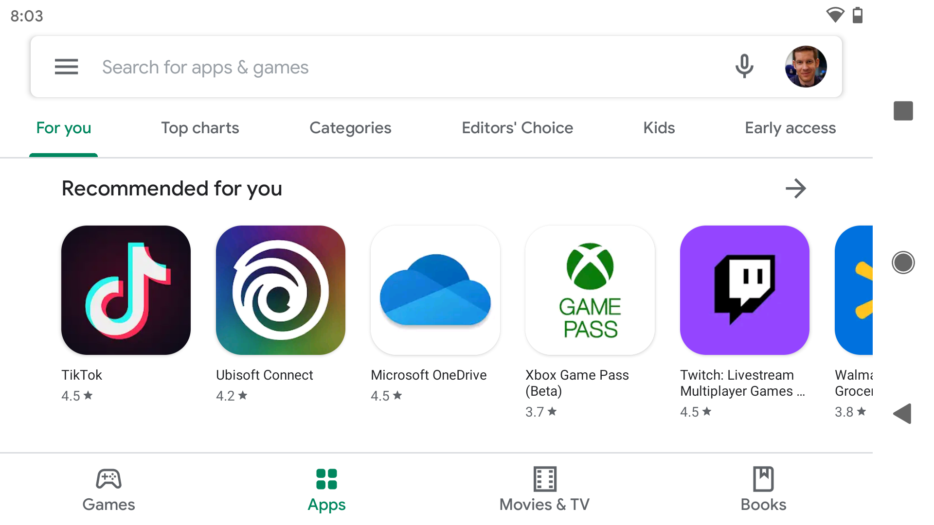 Boutique d'applications Google Play
