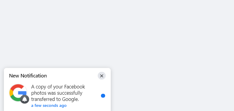 轉會通知出現在 Facebook