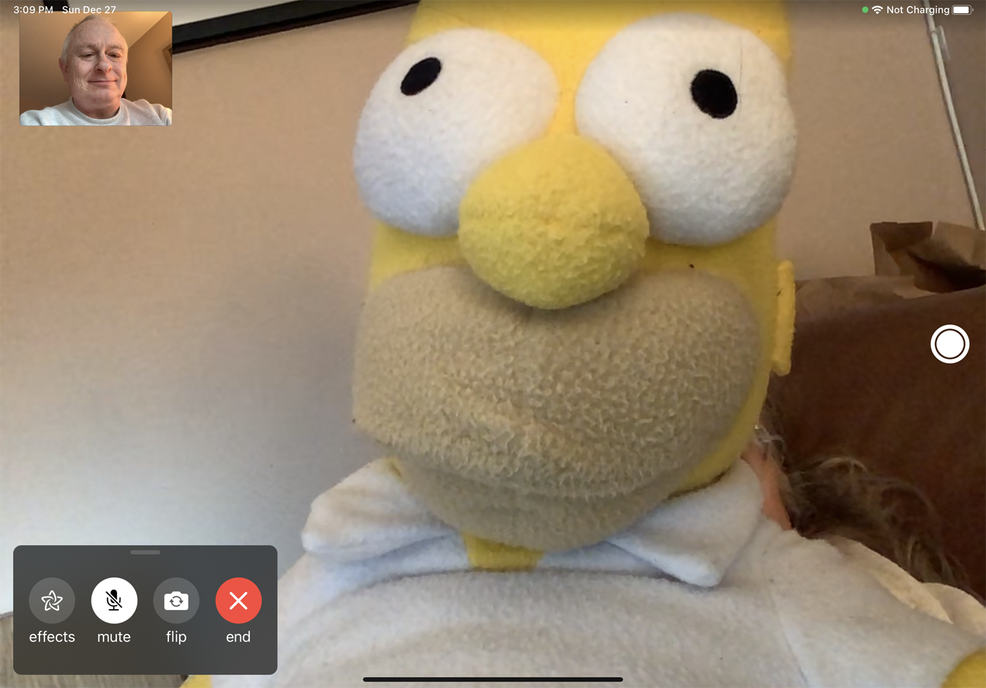 écran facetime