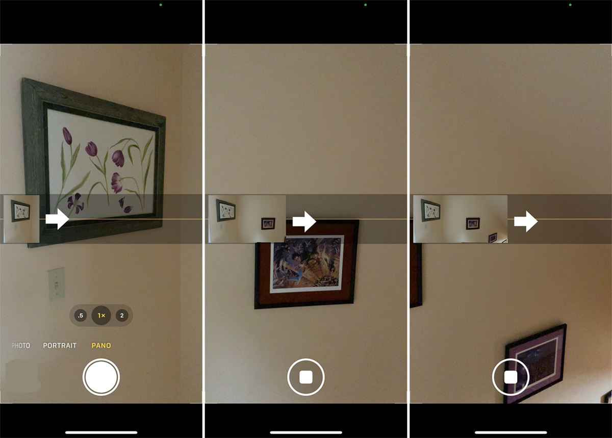 tryb panoramy