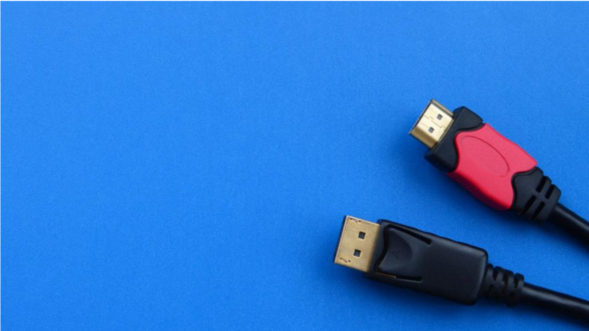 HDMI 및 DisplayPort 케이블