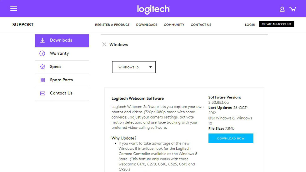 Logitech-Treiber