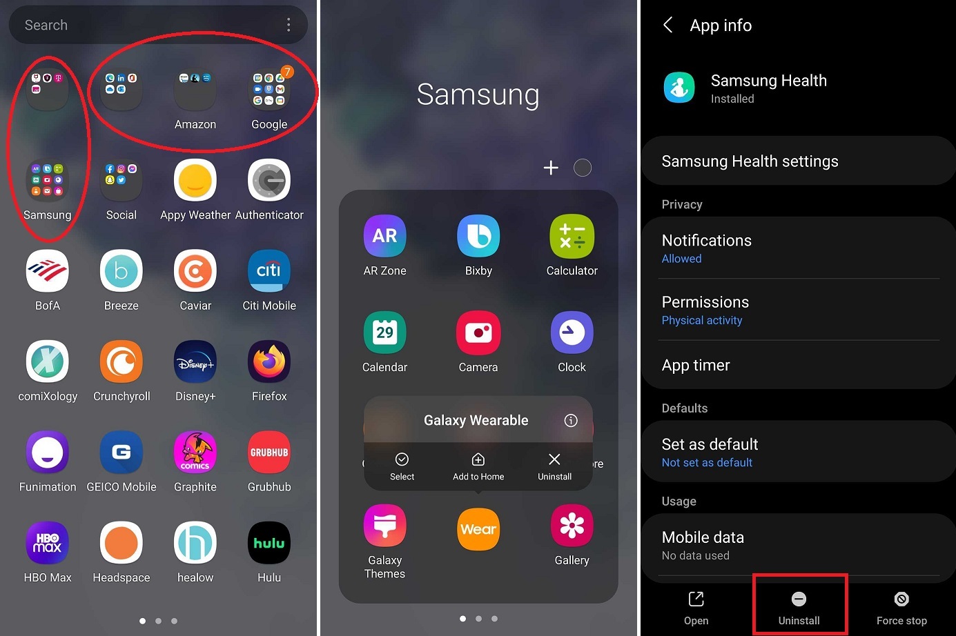 حذف bloatware
