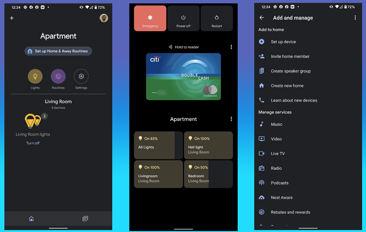 Controle sua casa inteligente com seu telefone Android
