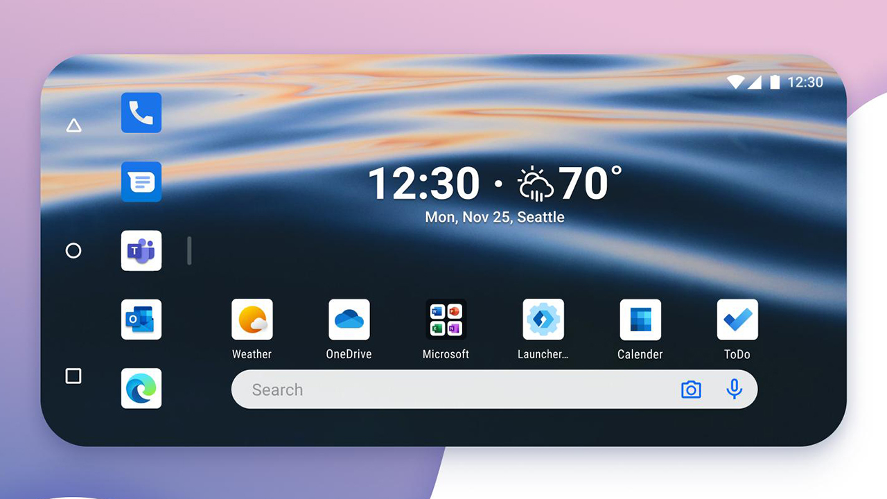 Iniciador da Microsoft para Android
