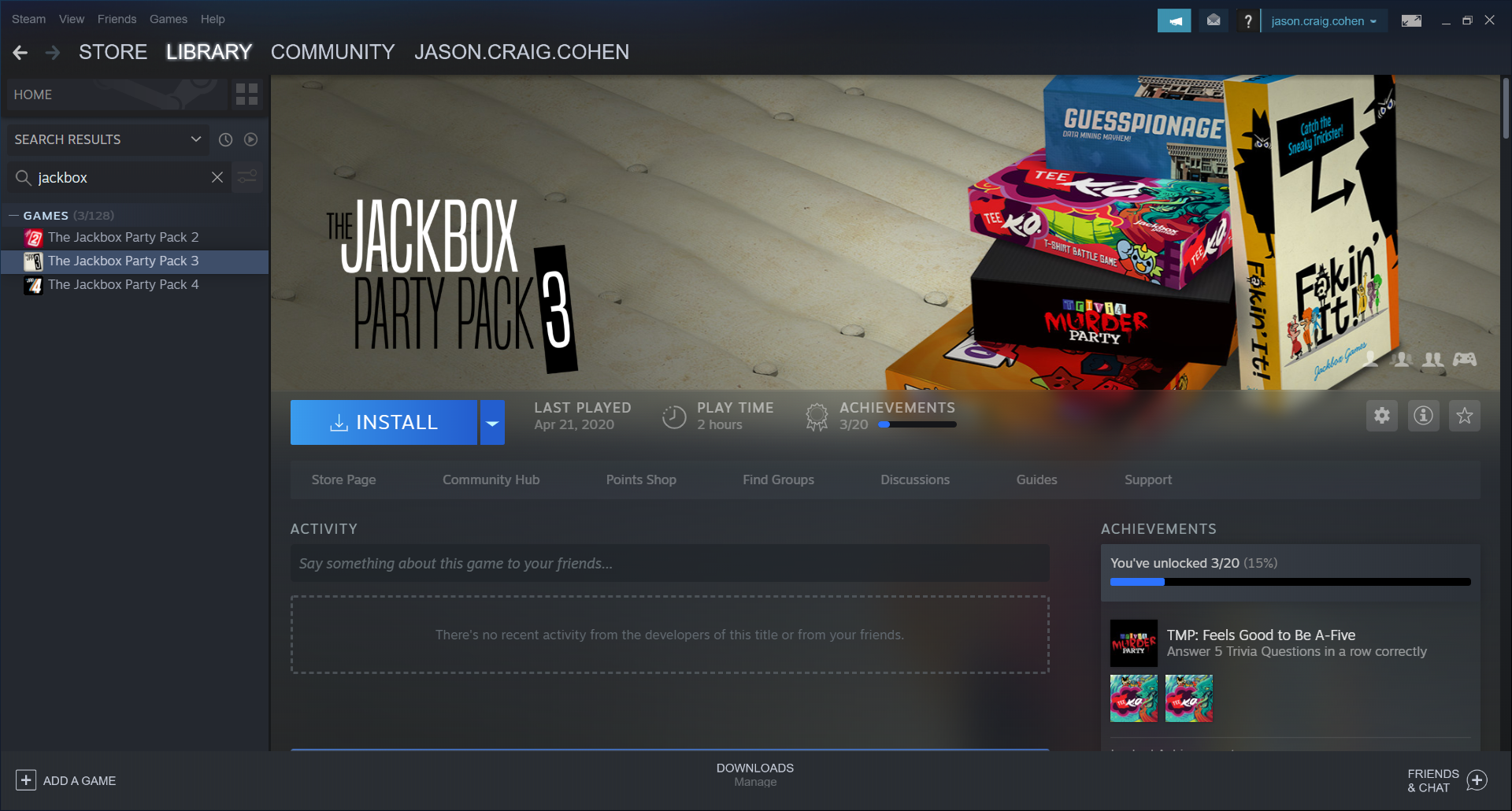 pacote de festa jackbox